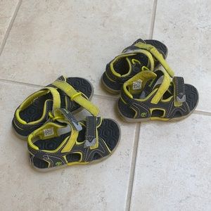 Timberland sandals 6T and 7T